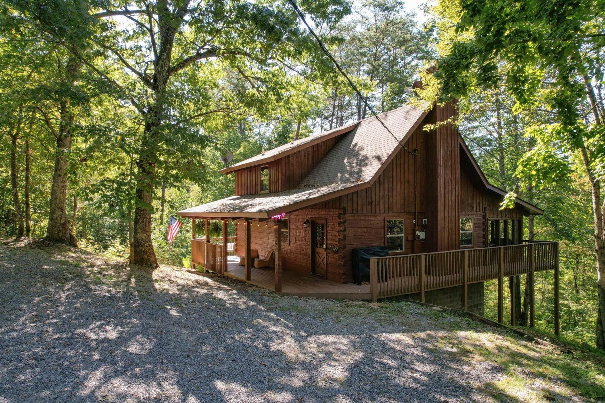 Dudley IV By Avantstay Cosy Cabin W Hot Tub Sweeping Views Pigeon Forge Εξωτερικό φωτογραφία